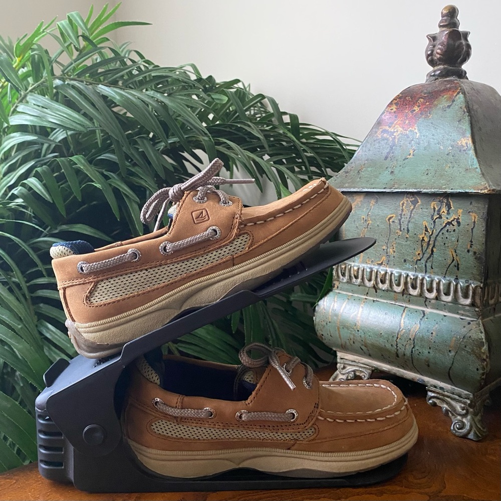 Sperry Lanyard Dark Tan Boat Deck Shoes Topsiders